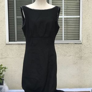 Waters And Waters Black Long Bridal Dress Size 4